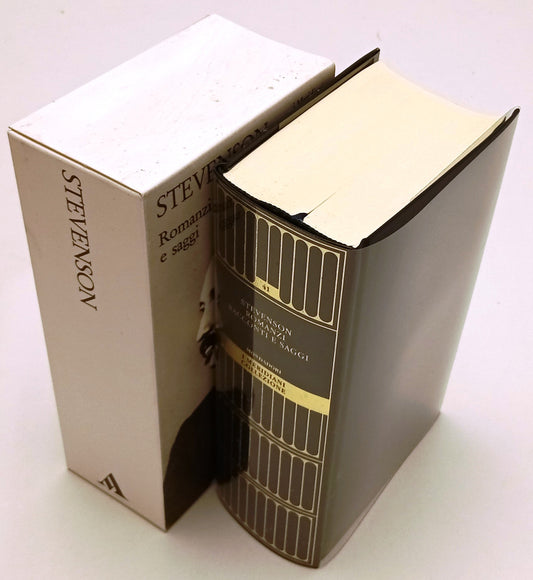 Romanzi racconti e saggi - Stevenson - Mondadori Panorama I meridiani- cofanetto
