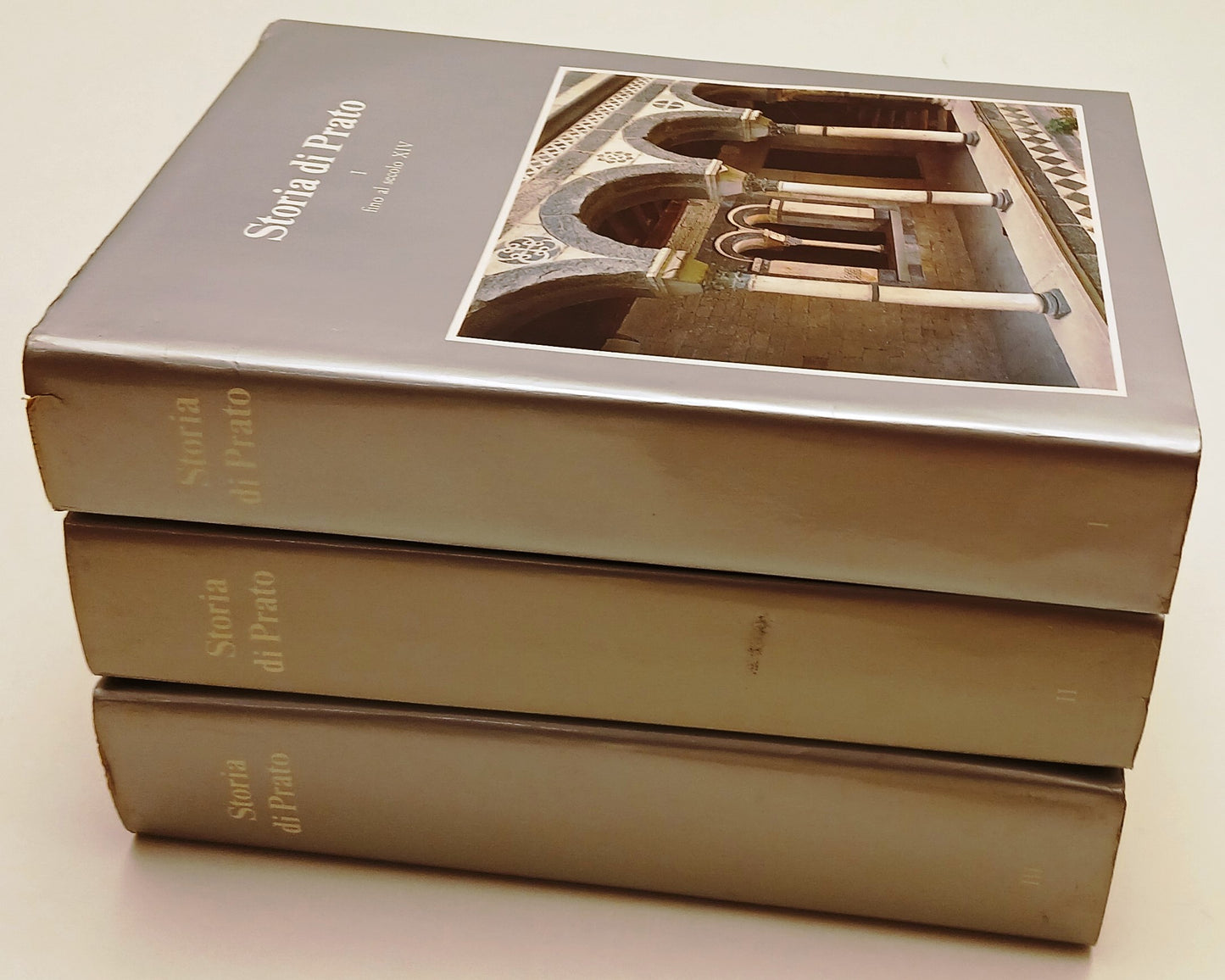 LS- STORIA DI PRATO 3 VOLUMI - CASSE DI RISPARMI E DEPOSITI - 1980 - CS - ZFS319