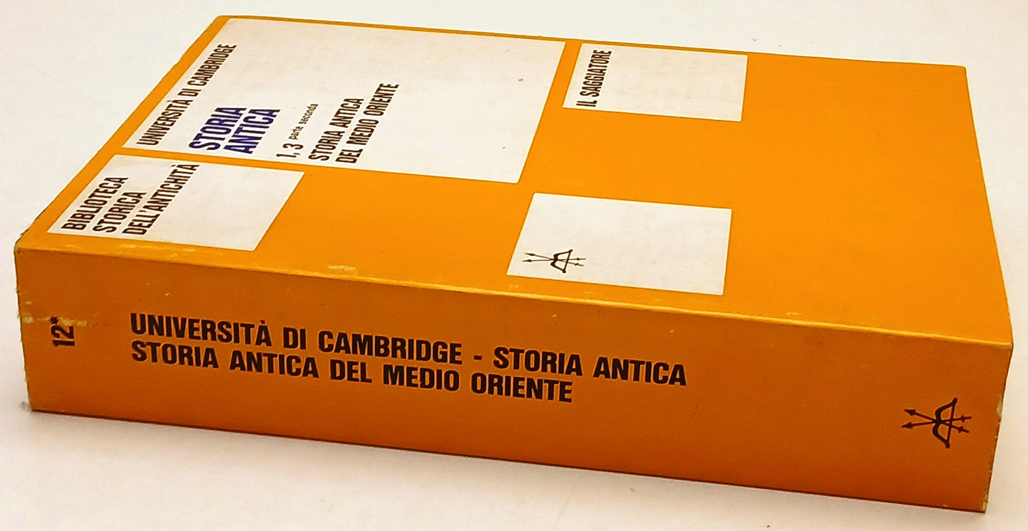 Storia Antica Medio Oriente 2 volumi- Il Saggiatore Universita' Cambridge-ZFS216