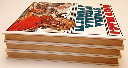 Storia d'Italia a Fumetti 3 volumi - Enzo Biagi - Mondadori - a fumetti - E26