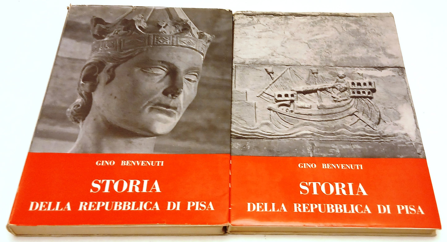 Storia della Repubblica di Pisa 2 volumi - Gino Benvenuti - Giardini - ZFS271