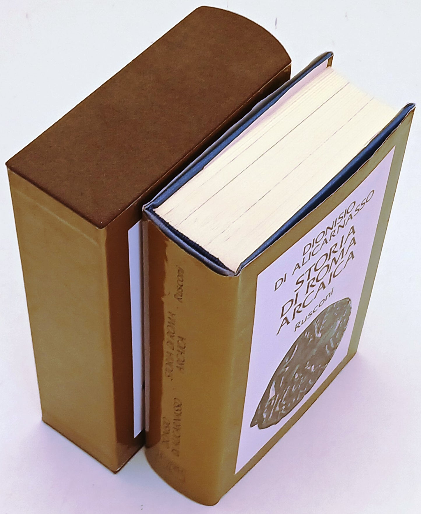 Storia di Roma Arcaica- Dionisio Alicarnasso- Rusconi- 1a ed.- cofanetto- ZFS233
