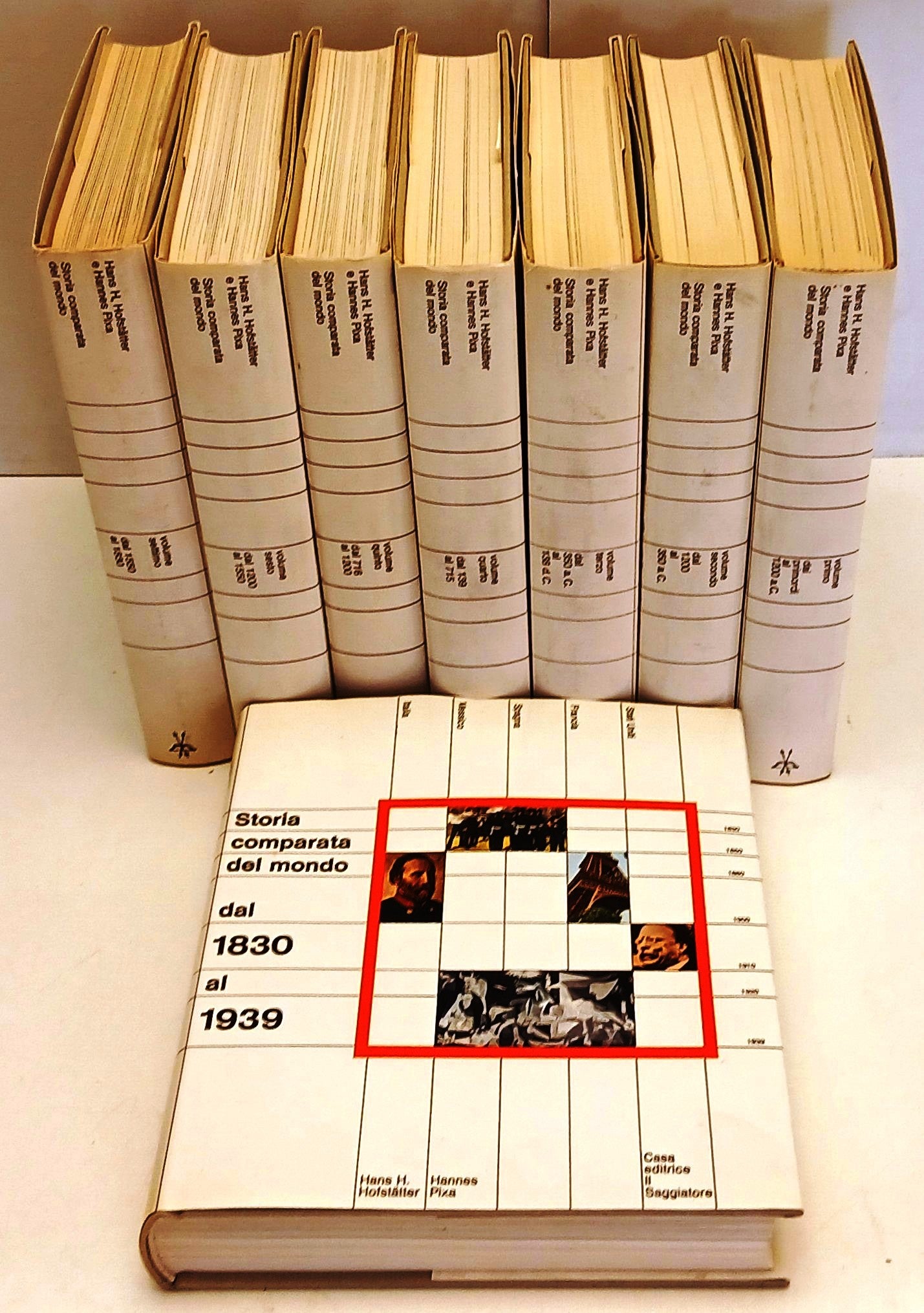 Storia comparata del mondo 8 volumi - Il Saggiatore - 1a ed. - completa - BLCP90