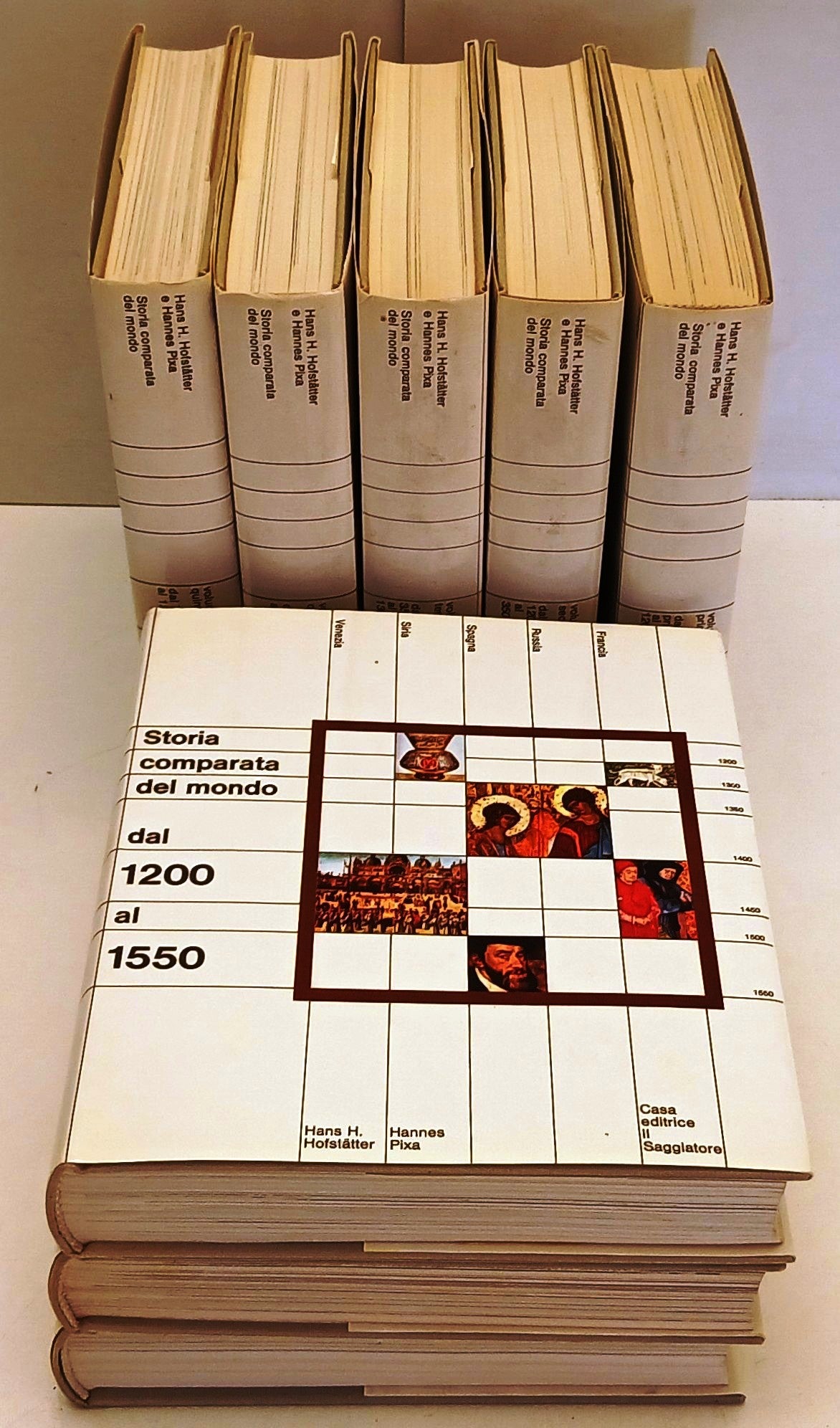 Storia comparata del mondo 8 volumi - Il Saggiatore - 1a ed. - completa - BLCP90