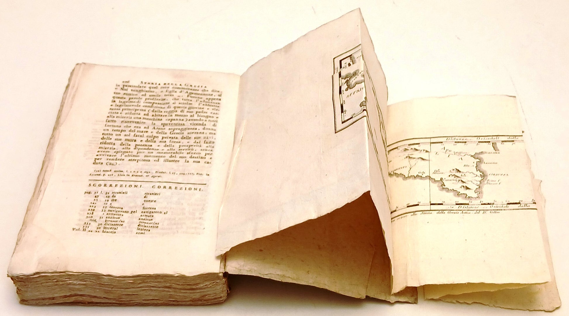 Storia antica della Grecia 4 volumi - Gillies- Domenico Fracasso- 1796/1797- ZFS