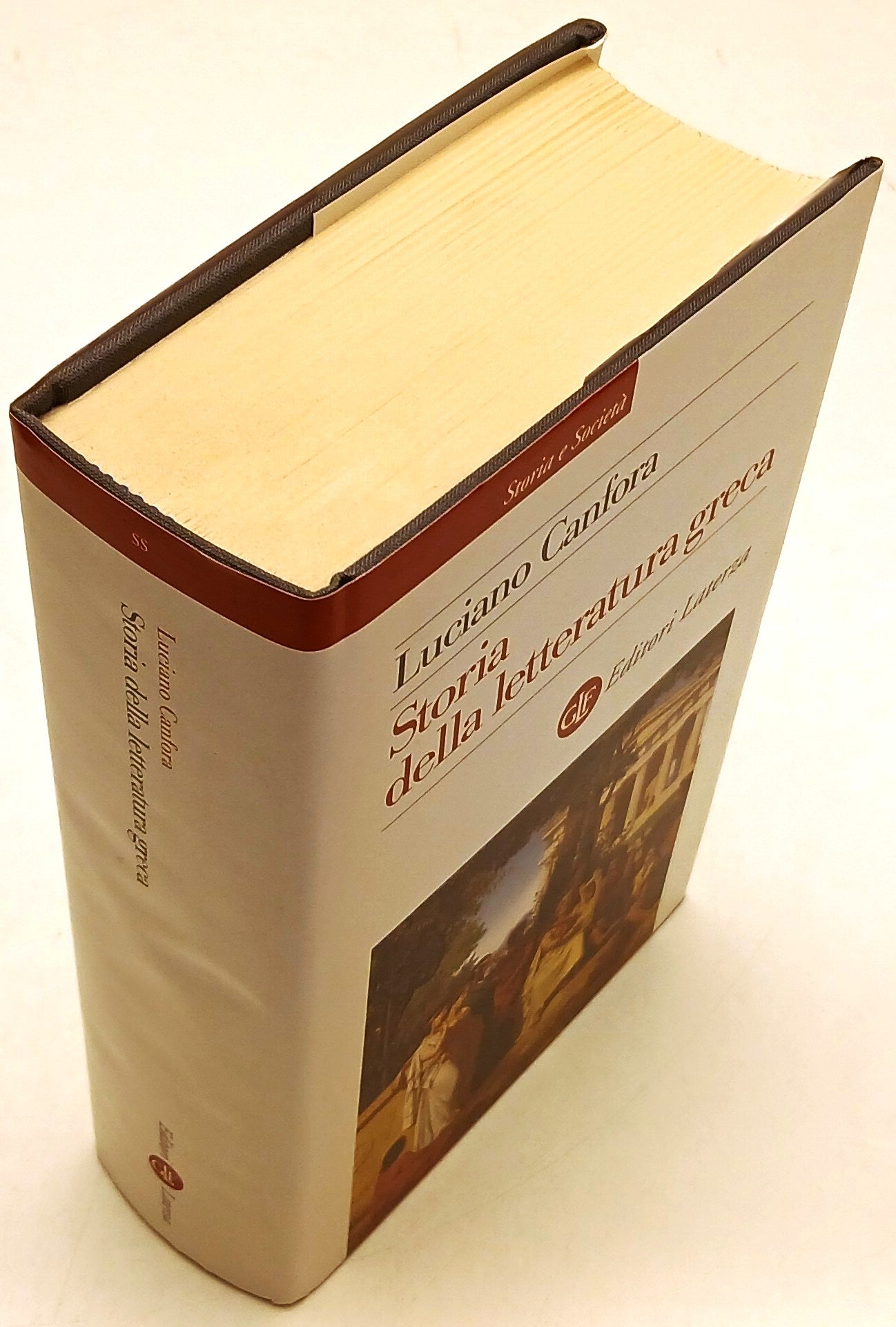 Storia della letteratura greca - Canfora- Laterza Storia e Societa'- 1a ed.- XFS