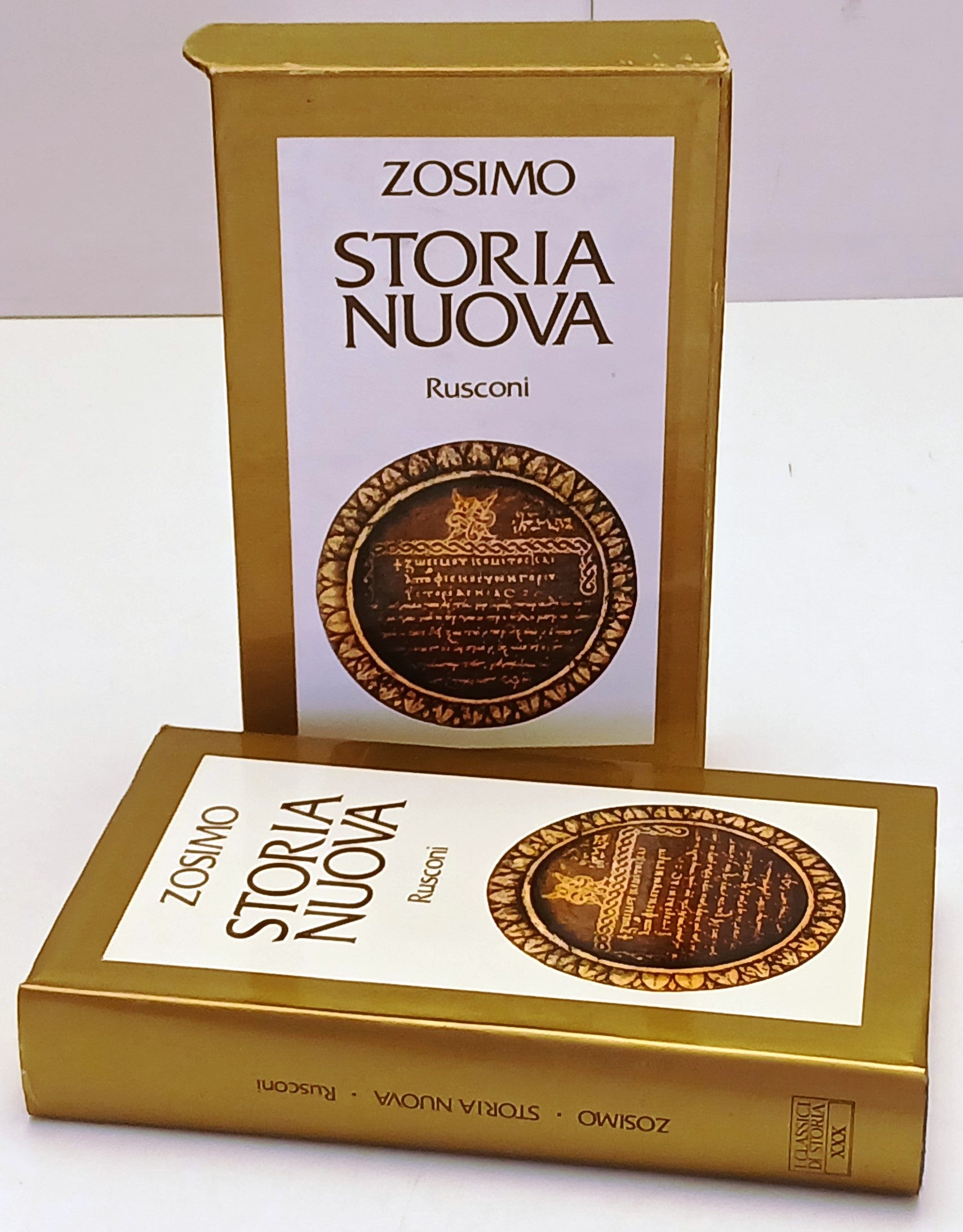 Storia Nuova - Zosimo - Rusconi I Classici di Storia - 1a ed.- cofanetto- ZFS235