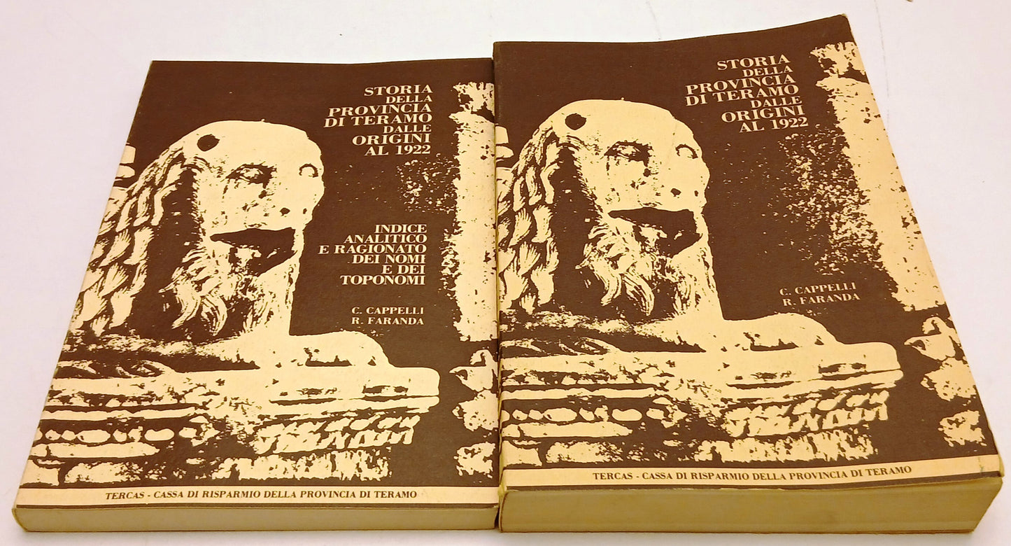 Storia della Provincia di Teramo dalle origini al 1922 2 volumi - Trecas- ZFS142