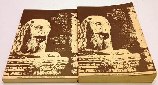 Storia della Provincia di Teramo dalle origini al 1922 2 volumi - Trecas- ZFS142