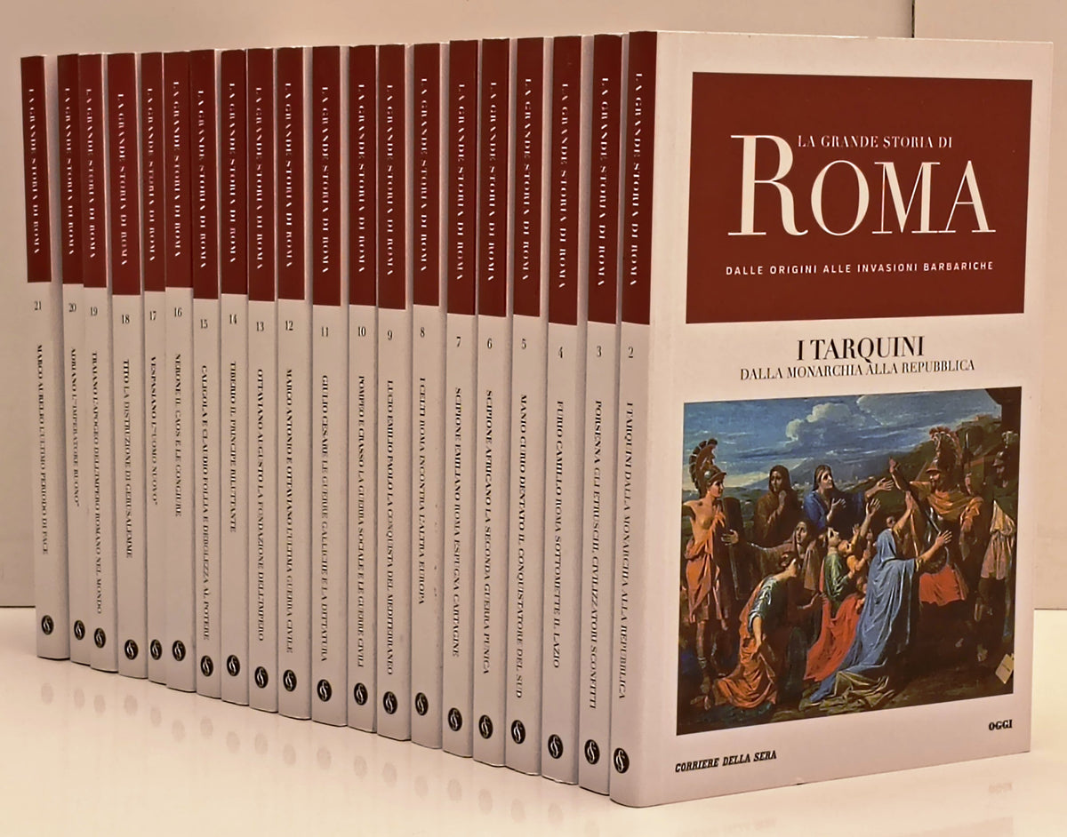 La grande storia di Roma volumi 2/21 - Corriere della Sera Oggi - XFS