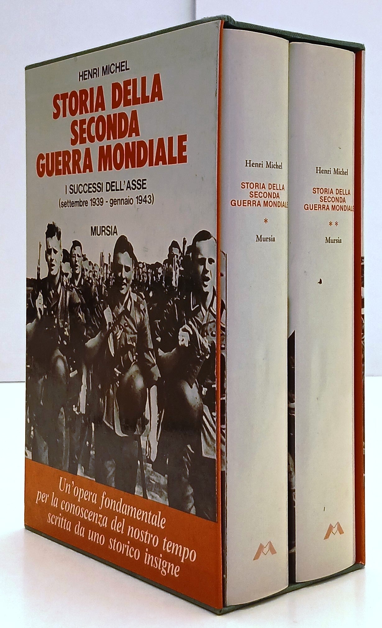 Storia seconda guerra mondiale 2 volumi - Henri Michel - Mursia- 1a ed.- ZFS140