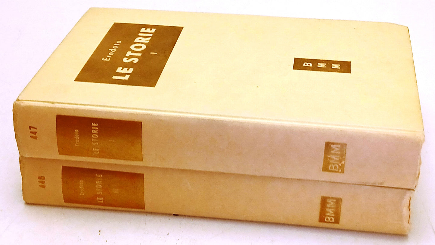 Le storie I/II - Erodoto - Biblioteca Moderna Mondadori BMM - 1a ed. - ZFS248