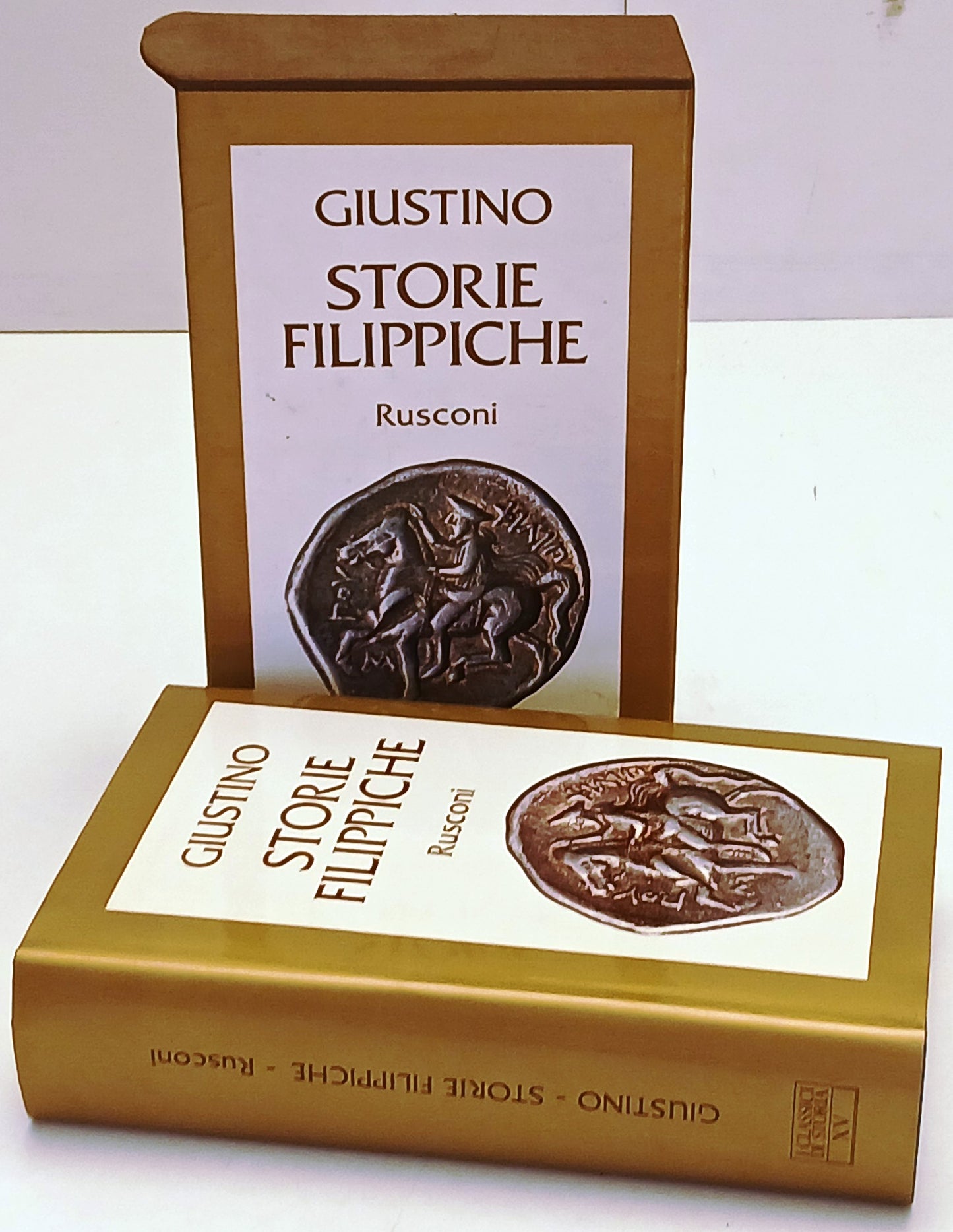 Storie Filippiche - Giustino- Rusconi Classici Storia- 1a ed.- cofanetto- ZFS216