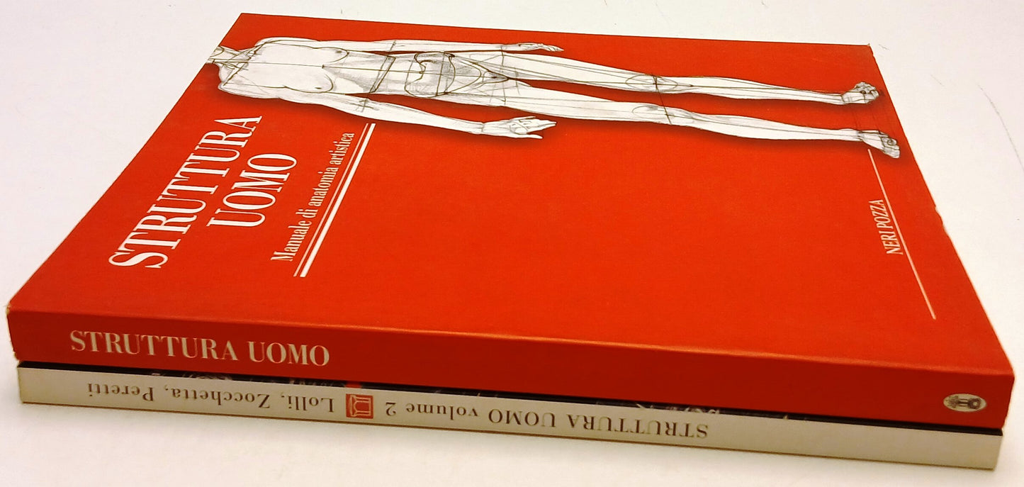 Struttura Uomo Manuale di anatomia artistica volumi 1/2 - Neri Pozza - YFS111