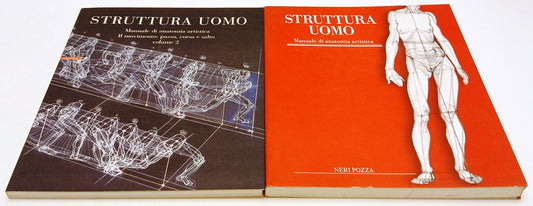 Struttura Uomo Manuale di anatomia artistica volumi 1/2 - Neri Pozza - YFS111