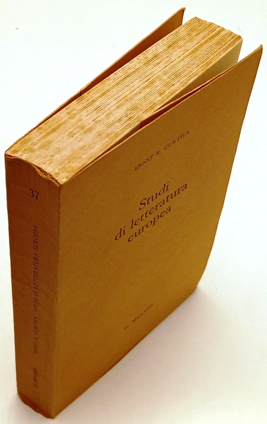 Studi di letteratura europea - Ernst R. Curtius - Il Mulino - 1a ed. - ZFS198