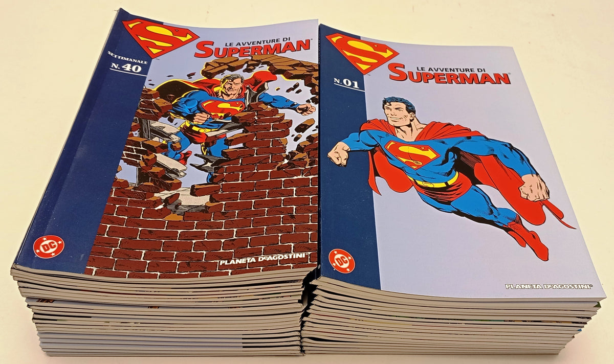 Le avventure di Superman 1/40 completa - Planeta DeAgostini - brossurati - M26