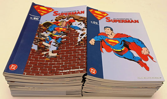 Le avventure di Superman 1/40 completa - Planeta DeAgostini - brossurati - M26