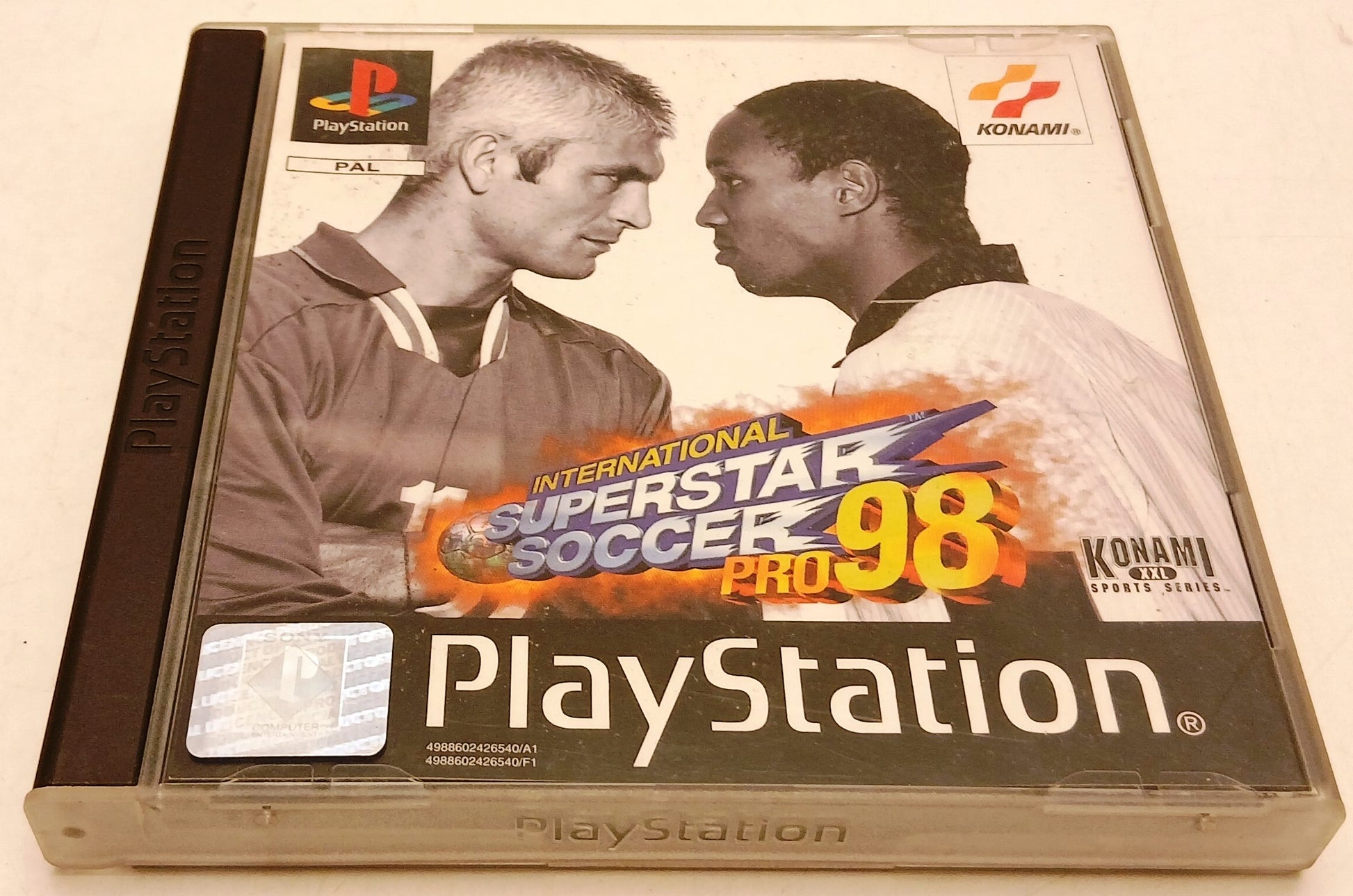 CV- Gioco PlayStation Play Station 1 PS1 ISS Pro 98 - custodia libretto - ZFS200