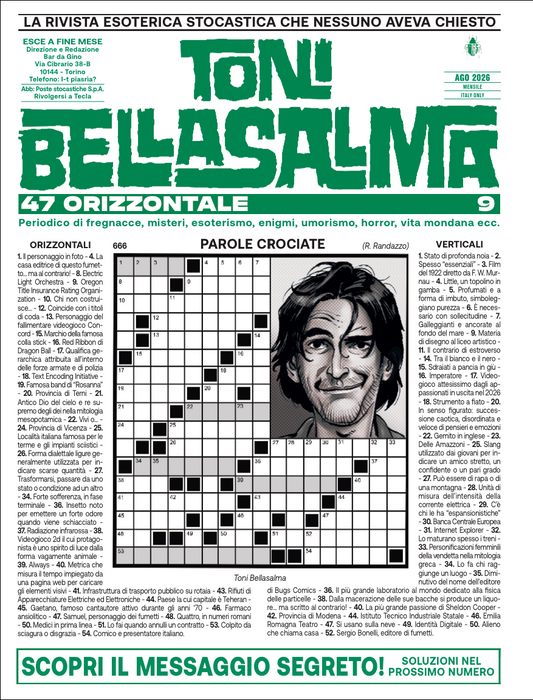 Toni Bellasalma 1/10 - Blengino - Bugs Comics - Scegli il numero - L26