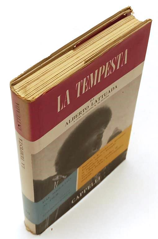 LW- LA TEMPESTA di ALBERTO LATTUADA - CAPPELLI - SOGGETTO FILM- 1958- CS- YFS627