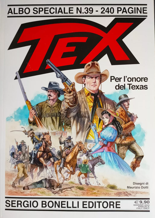 FB- TEXONE TEX SPECIALE N.39 I PER L'ONORE DEL TEXAS -- BONELLI - 2023 - A25