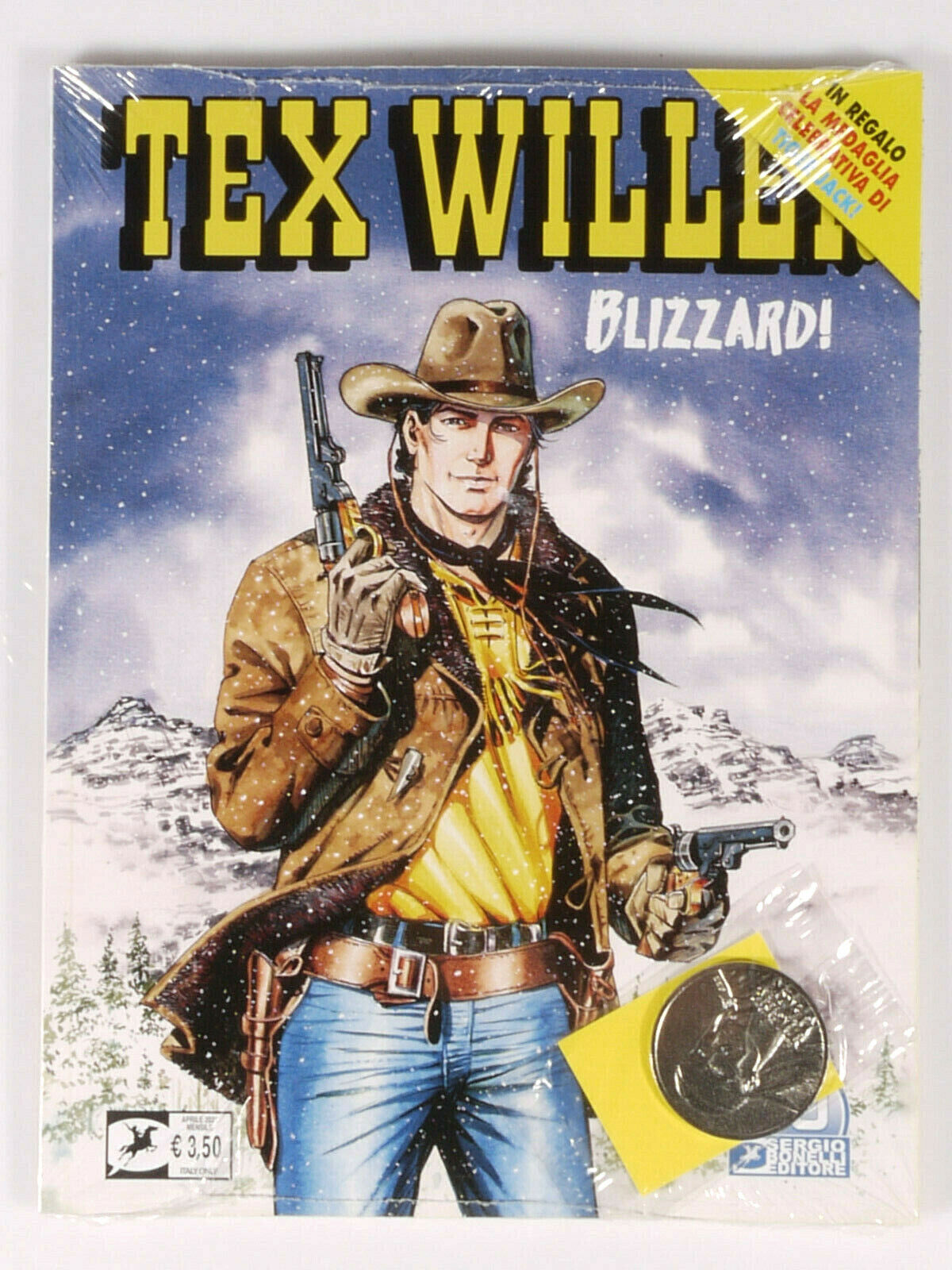 FB- TEX WILLER 30 - MEDAGLIA TIGER JACK BLISTERATO -- BONELLI -- B - M23