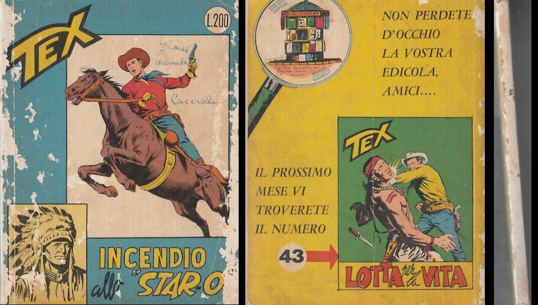 FB- TEX SPILLATO N.42 AUT.2926 NO CONTINUA -- ARALDO BONELLI - 1964 - B - MBX448