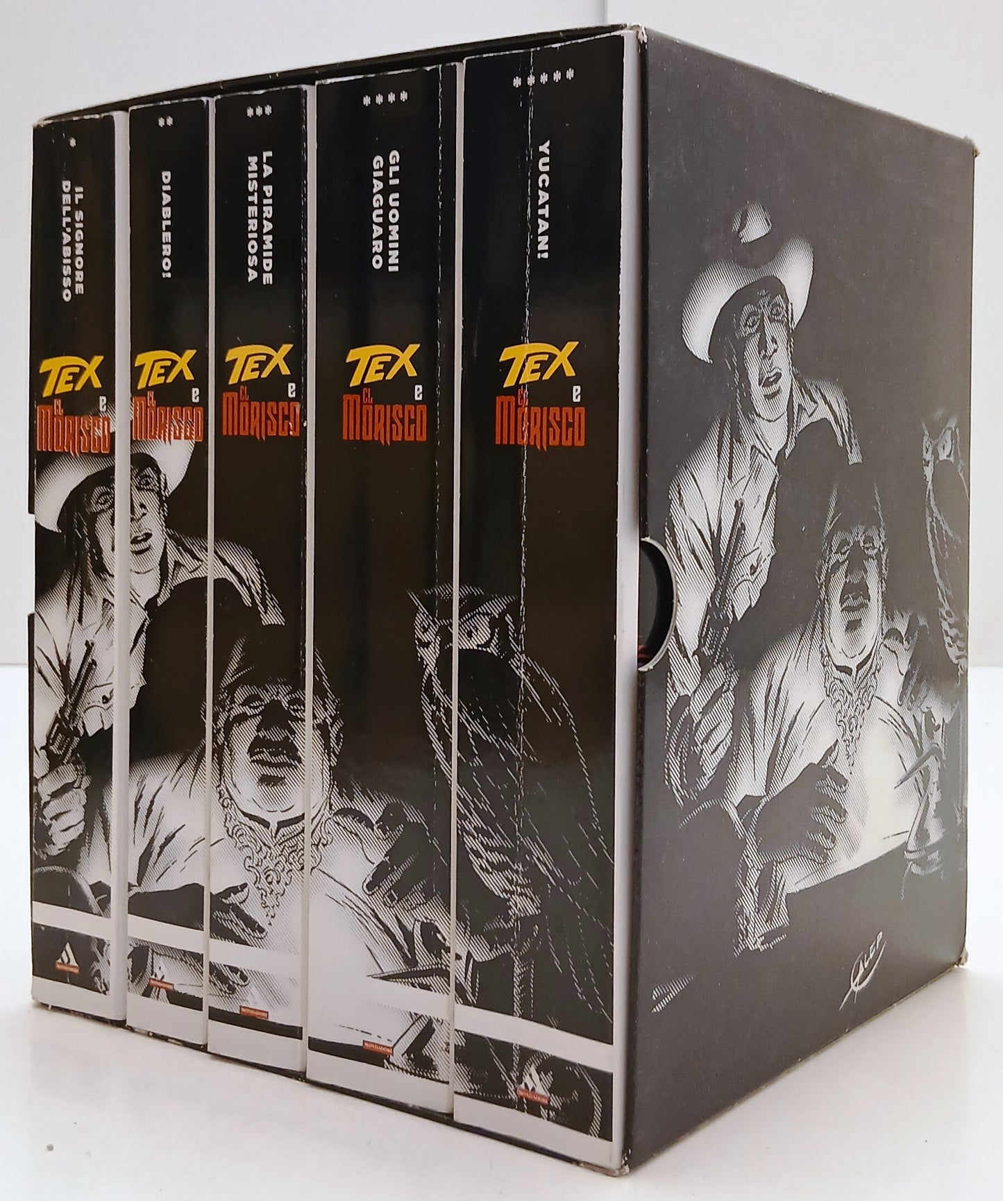 FB- TEX EL MORISCO 5 VOLUMI COMPLETA CON COFANETTO - MONDADORI SUPERMITI - N25