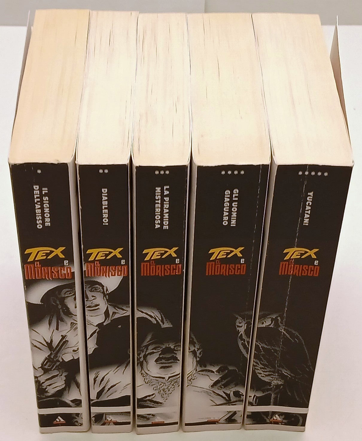 FB- TEX EL MORISCO 5 VOLUMI COMPLETA CON COFANETTO - MONDADORI SUPERMITI - N25