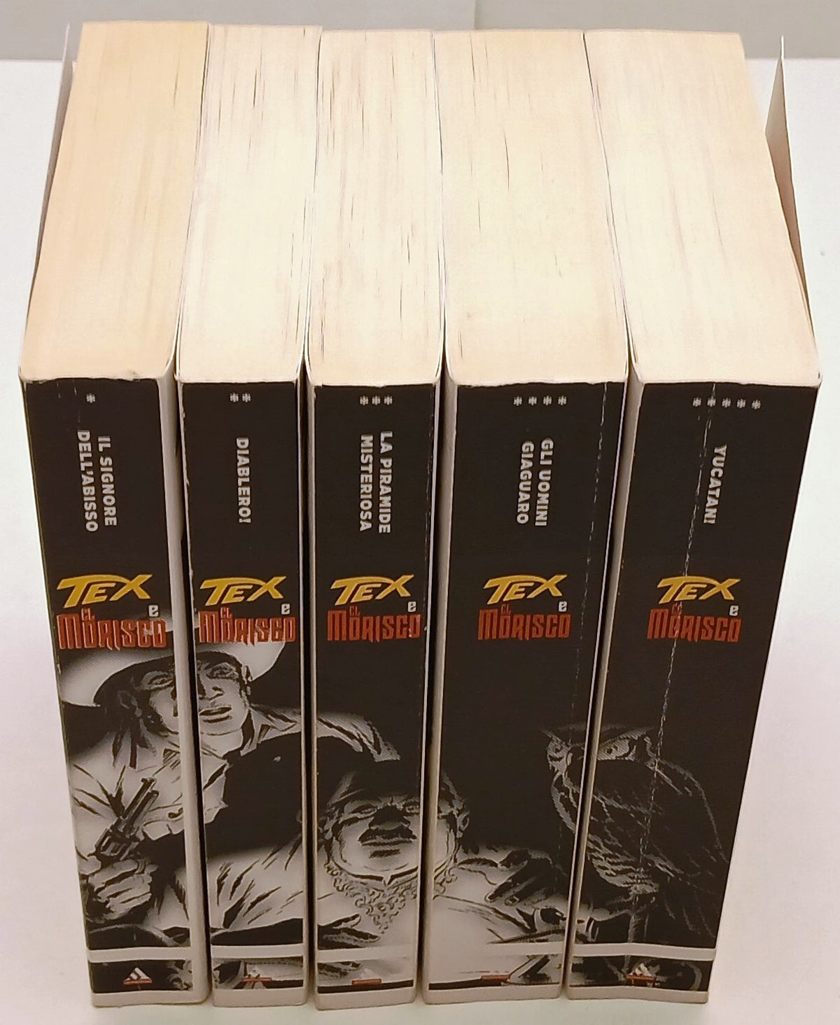 FB- TEX EL MORISCO 5 VOLUMI COMPLETA CON COFANETTO - MONDADORI SUPERMITI - N25