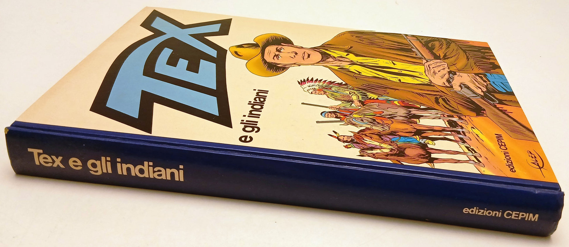 FV- TEX E GLI INDIANI CARTONATO -- CEPIM - 1a EDIZIONE 1980 - C - C25