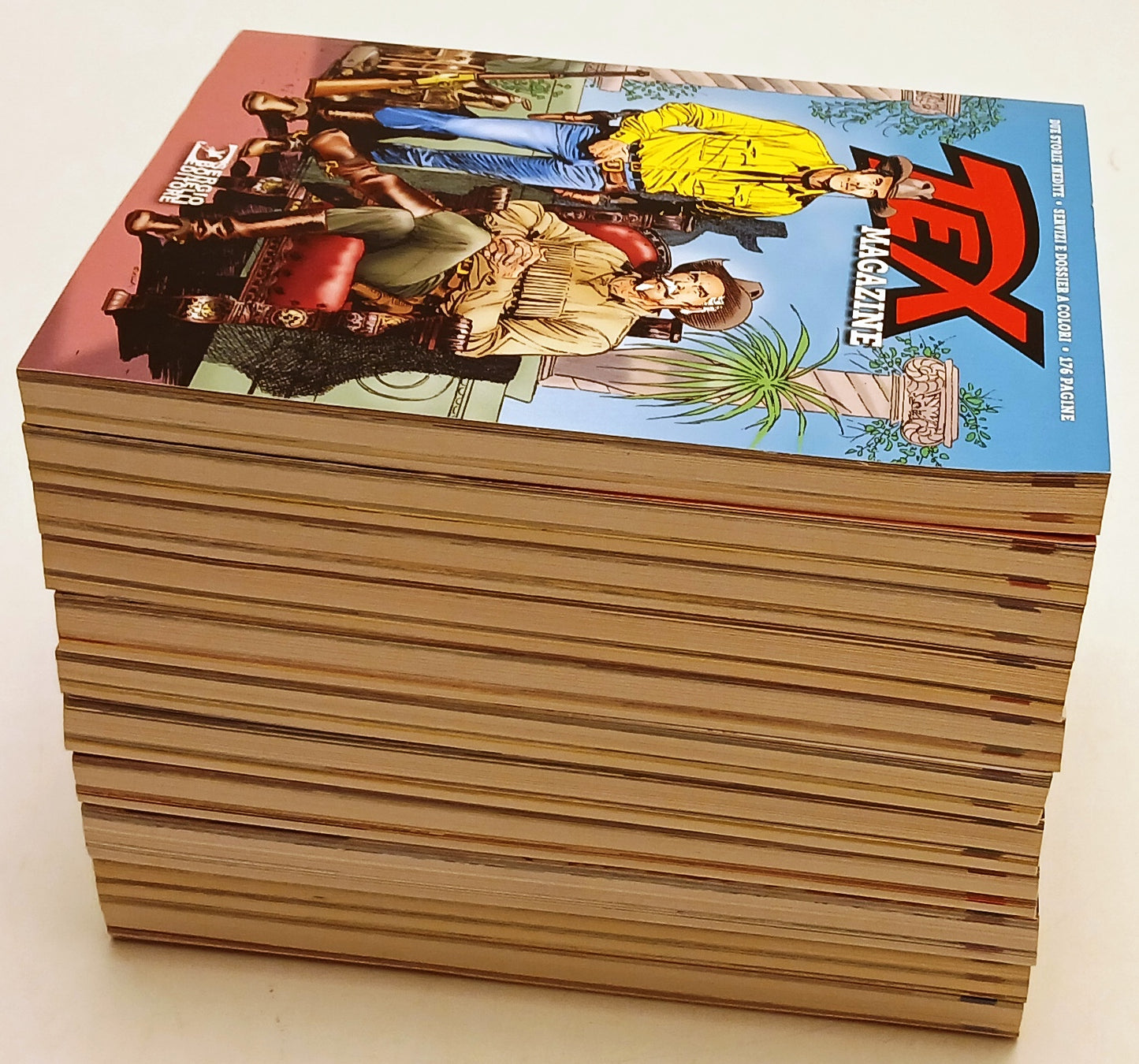 FB- TEX MAGAZINE 12 ALBI COLLEZIONE COMPLETA 2016/2025 +70 +75 - BONELLI- B- N25