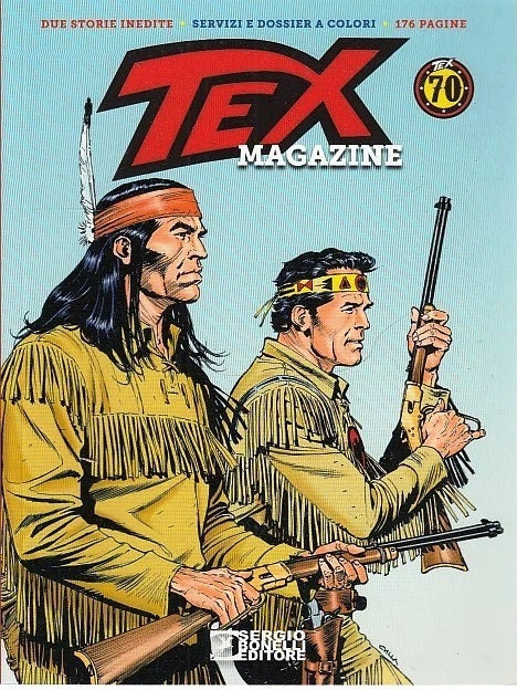 FB- TEX MAGAZINE 12 ALBI COLLEZIONE COMPLETA 2016/2025 +70 +75 - BONELLI- B- N25