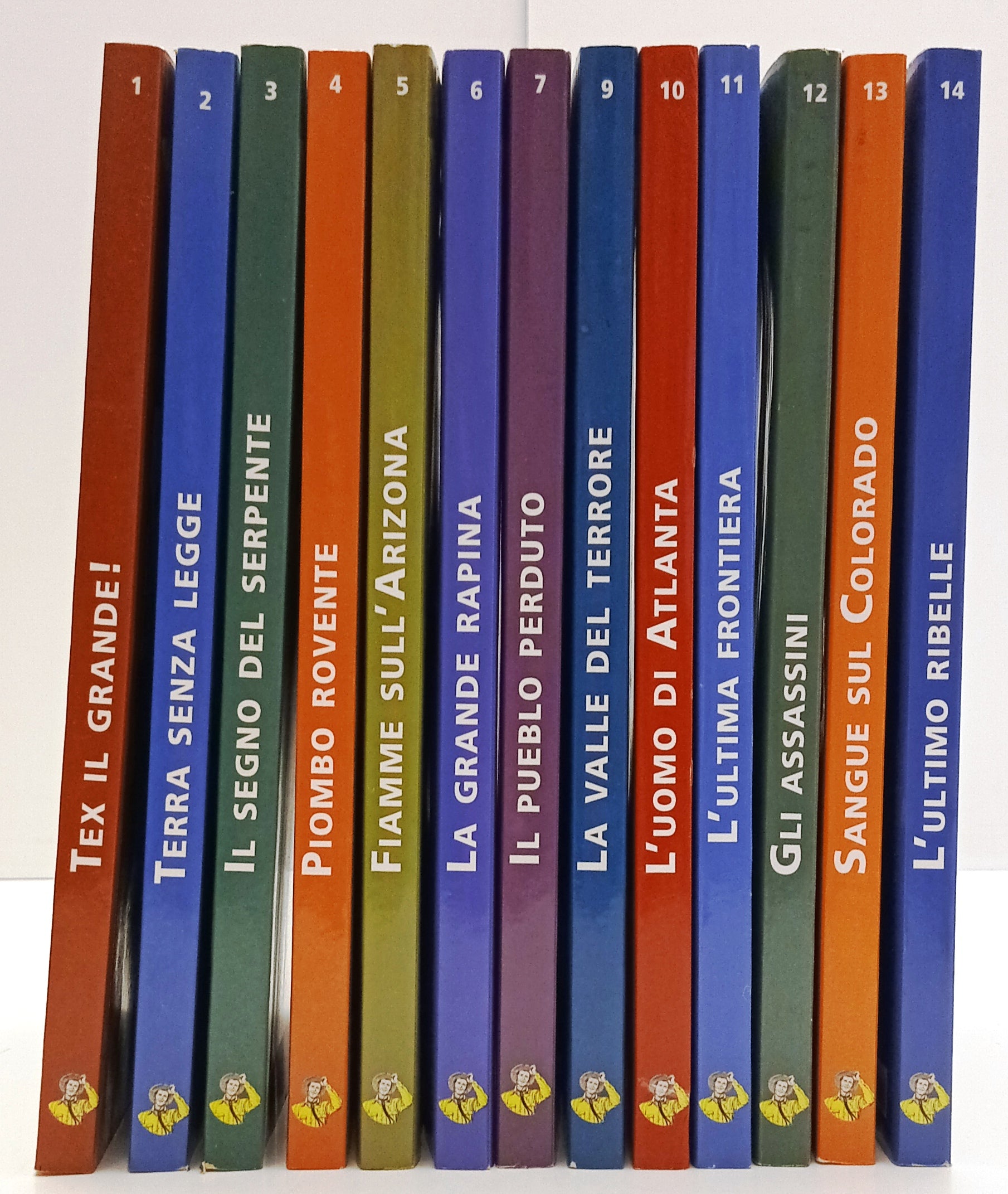 FB- TEX STELLA D'ORO 1/14 (manca 8) RISTAMPA TEXONE SPECIALE-- BONELLI-- B- N25