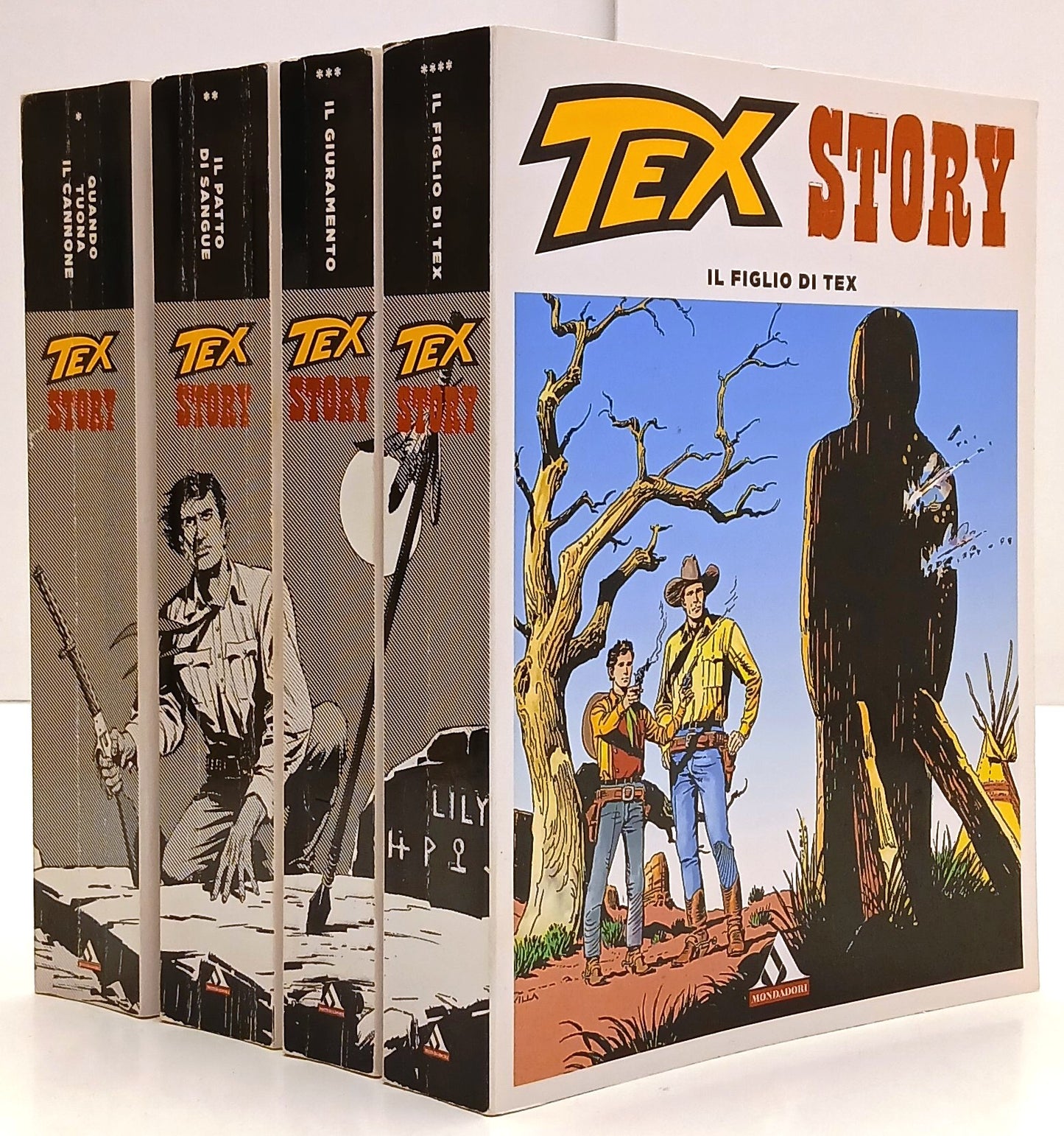 FB-  TEX STORY 4 VOLUMI COMPLETA -- MONDADORI SUPERMITI - 2013 - B - N25