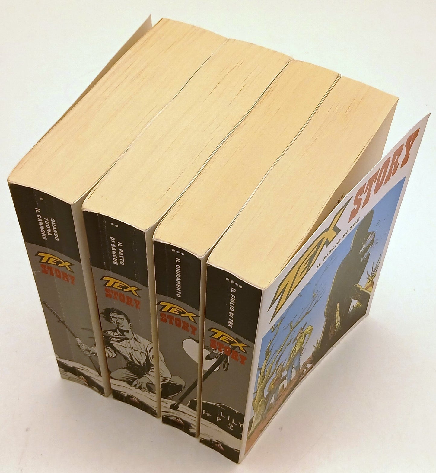 FB-  TEX STORY 4 VOLUMI COMPLETA -- MONDADORI SUPERMITI - 2013 - B - N25