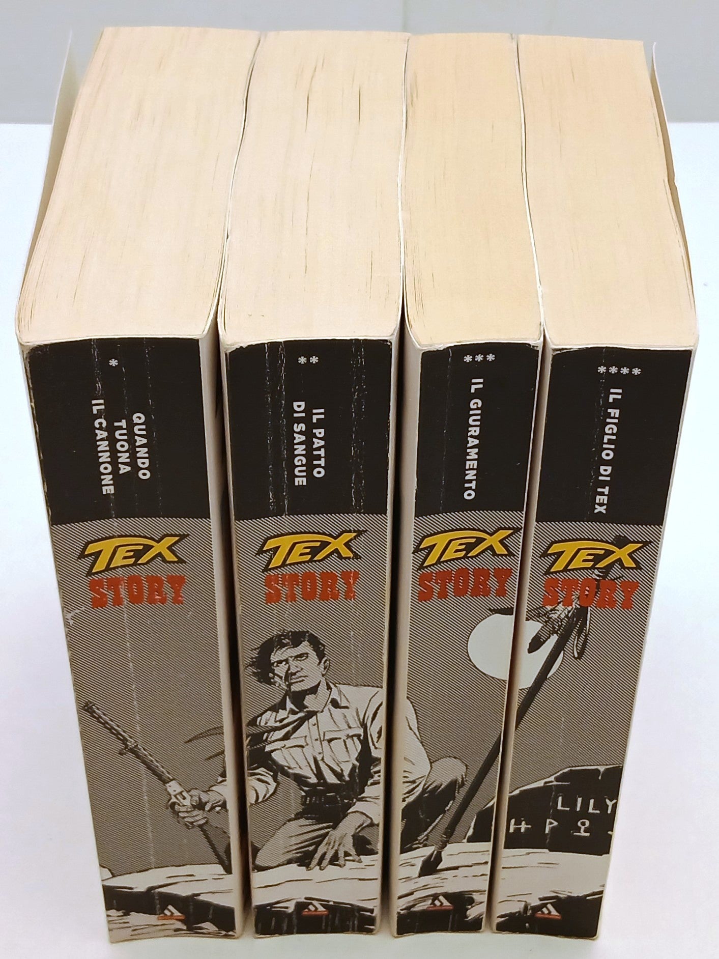 FB-  TEX STORY 4 VOLUMI COMPLETA -- MONDADORI SUPERMITI - 2013 - B - N25