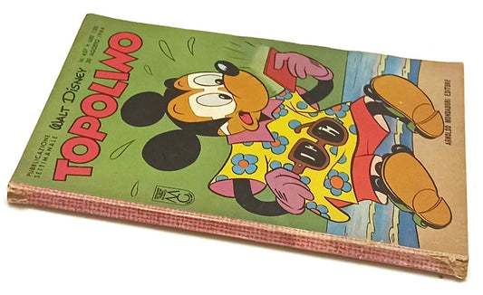 FD- TOPOLINO N.457 LIBRETTO COMPLETO DI BOLLINO -- DISNEY - 1964 - B - N24