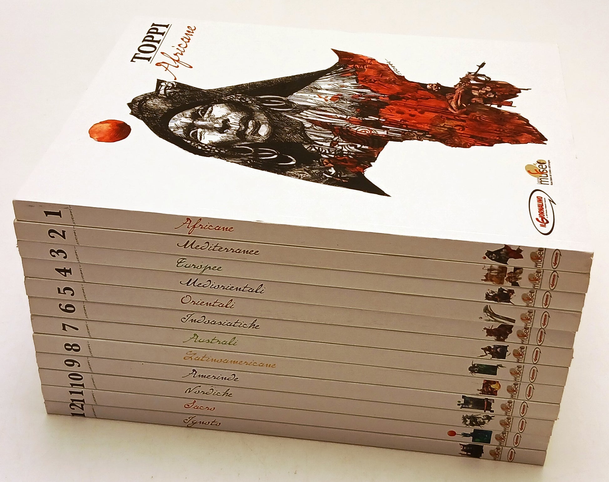 FV- SULLE ROTTE DELL'IMMAGINARIO 1/12 COMPLETA - TOPPI- GIORNALINO- 2010- B- N25
