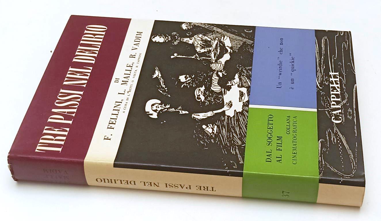 LW- TRE PASSI NEL DELIRIO FELLINI MALLE VADIM - CAPPELLI - SOGGETTO FILM- YFS627