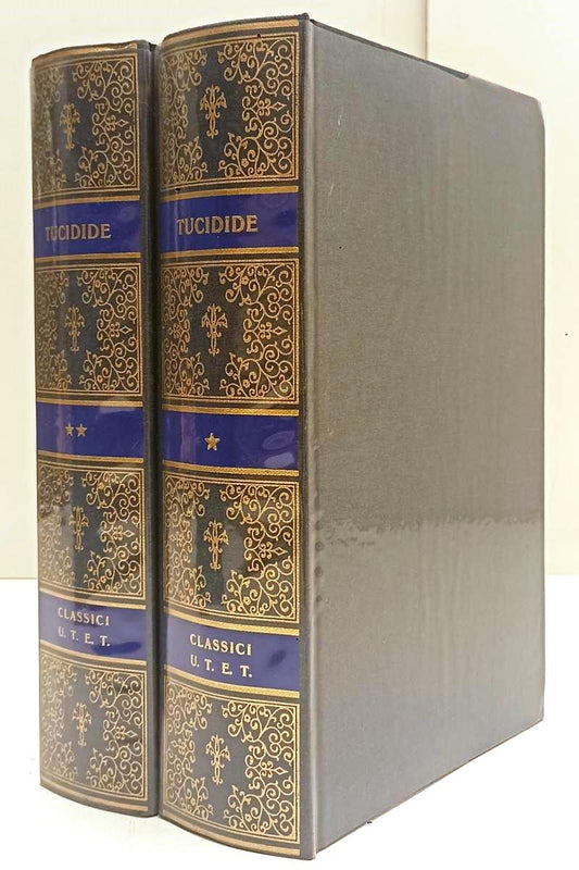 LN- LE STORIE VOLUMI 1/2- TUCIDIDE- UTET- CLASSICI GRECI- RISTAMPA- 2000- CS-XFS