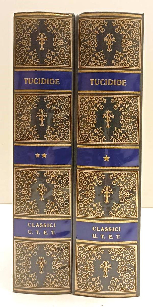 LN- LE STORIE VOLUMI 1/2- TUCIDIDE- UTET- CLASSICI GRECI- RISTAMPA- 2000- CS-XFS