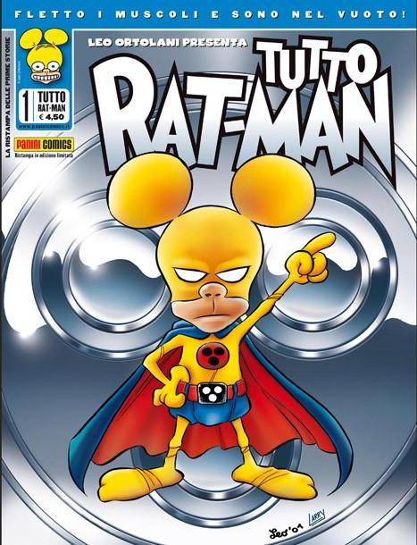 FC- TUTTO RAT-MAN N.1 RISTAMPA - ORTOLANI - PANINI -- B - N24