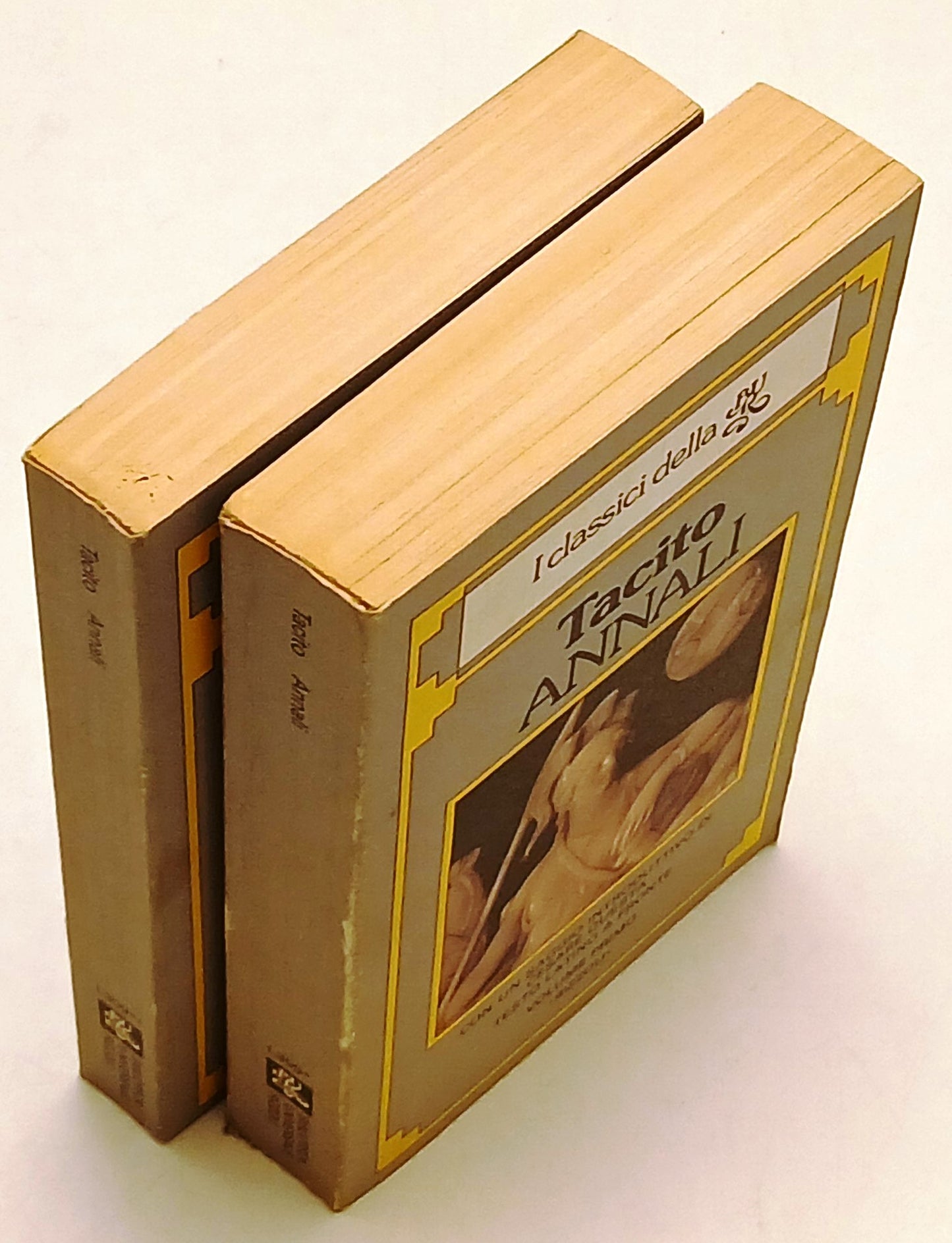 Annali 2 volumi - Tacito - Rizzoli Classici Bur- 1a ed.- latino a fronte- ZFS183