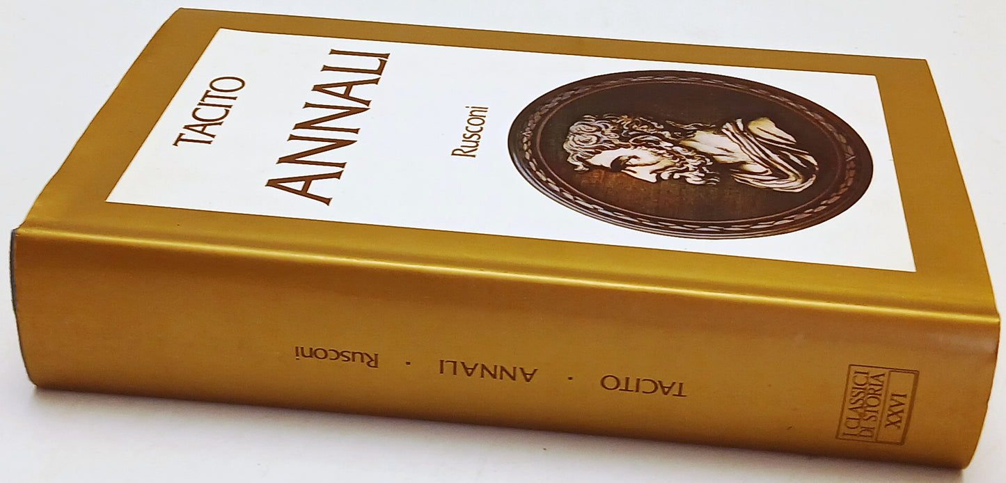 Annali - Tacito - Rusconi I Classici di Storia - 1a ed. - ZFS221