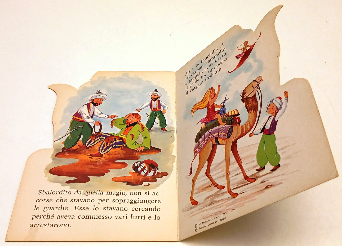 Il tappeto volante - Malipiero - 1a ed. - illustrato a colori - RVSa997