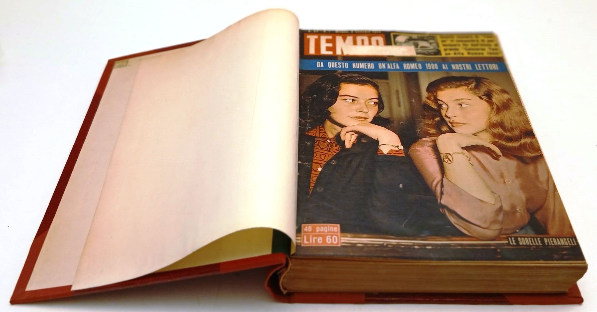 Rivista Tempo 1/24 volume rilegato anno 1953 - I semestre - YFS438