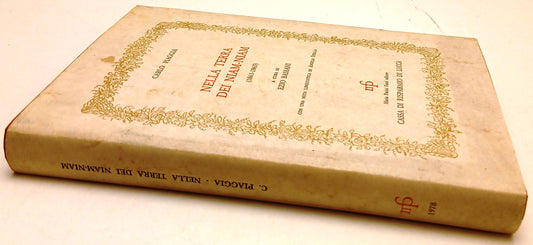 Nella terra dei Niam-Niam 1863-1865 viaggi - Carlo Piaggia- Fazi- 1a ed.- ZFS114