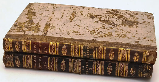 Biblioteca Poetica Scelta La Tebaide I/II - Stazio - Stamperia Francese - XFS54